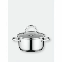 BergHOFF Comfort 6.25" 18/10 Covered Stockpot Pots & Pans Silver