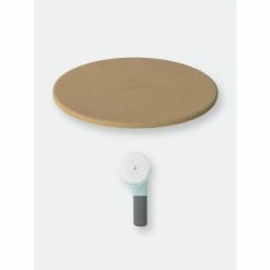 BergHOFF Berg Hoff 9" Pizza Stone And Pizza Cutter Set Tools & Accessories