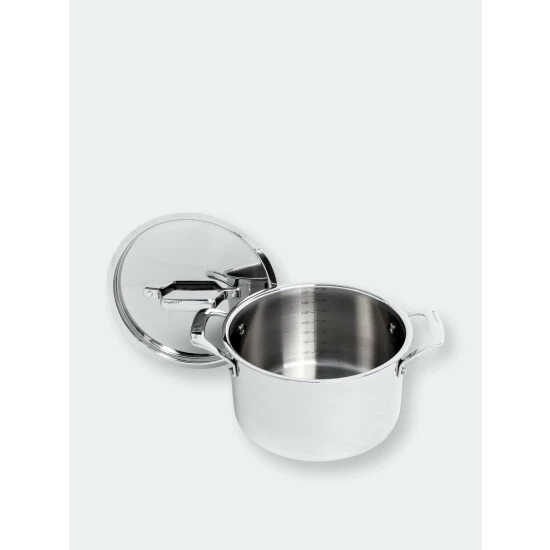 BergHoff Professional Stainless Steel 10/18 Tri-Ply 4Qt Stock Pot with SS Lid, 8" Pots & Pans BergHoff Professional Stainless Steel 10/18 Tri-Ply 4Qt Stock Pot With SS Lid, 8" Pots & Pans -BergHOFF shop unnamed file 22