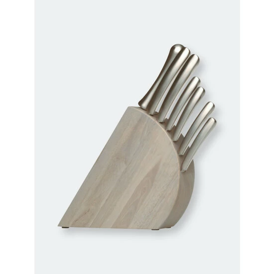 Berghoff Concavo 8pc Cutlery Set With Sharpener Tools & Accessories Silver 4 Berghoff Concavo 8pc Cutlery Set With Sharpener Tools & Accessories Silver - Image 2