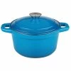 BergHOFF Neo 5Qt Cast Iron Round Covered Dutch Oven - Blue Cookware -BergHOFF shop unnamed file 2292