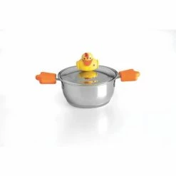 BergHOFF Sheriff Duck SS Covered Dutch Oven, 1.1Qt Cookware