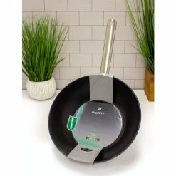 BergHOFF Geminis 11" Non-Stick Spun Cast Iron Wok Pots & Pans -BergHOFF shop unnamed file 2330