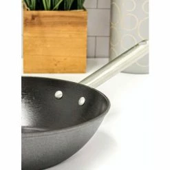 BergHOFF Geminis 11" Non-Stick Spun Cast Iron Wok Pots & Pans -BergHOFF shop unnamed file 2332