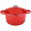 BergHOFF Neo 5Qt Cast Iron Round Covered Dutch Oven - Red Cookware -BergHOFF shop unnamed file 2342