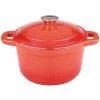 BergHOFF Neo 5Qt Cast Iron Round Covered Dutch Oven - Orange Cookware -BergHOFF shop unnamed file 2343