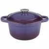 BergHOFF Neo 5Qt Cast Iron Round Covered Dutch Oven - Purple Cookware -BergHOFF shop unnamed file 2344