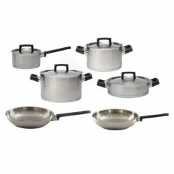 BergHOFF RON 10 Piece Stainless Steel Cookware Set