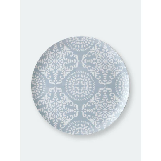 BergHOFF 4pc Porcelain Decorated Plates Decorative Accents 5 BergHOFF 4pc Porcelain Decorated Plates Decorative Accents - Image 3