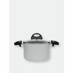 BergHOFF Eclipse 6.25" Non-Stick Covered Casserole, Grey Pots & Pans