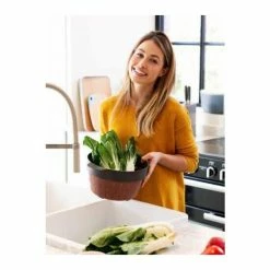 BergHOFF Leo 10" Silicone 2-in-1 Steamer And Strainer, Pink & Grey Tools & Accessories Default Title -BergHOFF shop unnamed file 2412