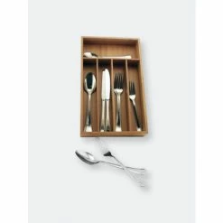 BergHOFF Everyday Cutlery Set With Caddy Service For 8 40PC Knives & Cutting Boards