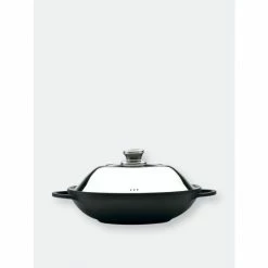 BergHOFF Scala 12.5" Non Stick Cast Aluminum Wok 5.3 Qt. Pots & Pans -BergHOFF shop unnamed file 2457