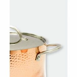 Berghoff Copper Tri-Ply 5.75 Qt Covered Dutch Oven, Hammered Pots & Pans -BergHOFF shop unnamed file 2462