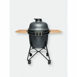 BergHOFF Ceramic BBQ Bluestone Gray, 21" Pots & Pans Grey -BergHOFF shop unnamed file 2492