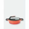 BergHOFF GEM Cast Alum NS 9.5" Cov Two-Handle Sauté Pan, Caribbean Red Pots & Pans -BergHOFF shop unnamed file 2497