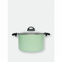 BergHOFF Eclipse 10" Non-Stick Covered Stock Pot 7QT, Green Pots & Pans Default Title