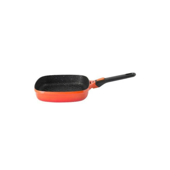 BergHOFF Gem Cast Aluminum Nonstick 9.5" Grill Pan - Caribbean Red Cookware BergHOFF Gem Cast Aluminum Nonstick 9.5" Grill Pan - Caribbean Red Cookware -BergHOFF shop unnamed file 2571