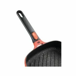 BergHOFF Gem Cast Aluminum Nonstick 9.5" Grill Pan - Caribbean Red Cookware 5 BergHOFF Gem Cast Aluminum Nonstick 9.5" Grill Pan - Caribbean Red Cookware -BergHOFF shop unnamed file 2574