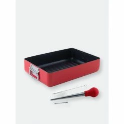 BergHOFF Eclipse Roaster Set (Ideeli) (Eclipse Red Roaster & Baster Set) Cookware Default Title