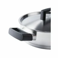 BergHOFF Ron 10" Stainless Steel Covered Deep Skillet Cookware -BergHOFF shop unnamed file 2588