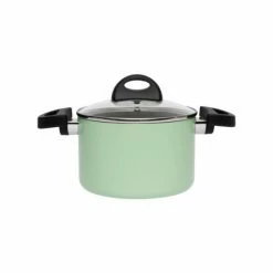 BergHOFF Eclipse 6.25" Non-Stick Covered Casserole 2.1Qt - Green Cookware