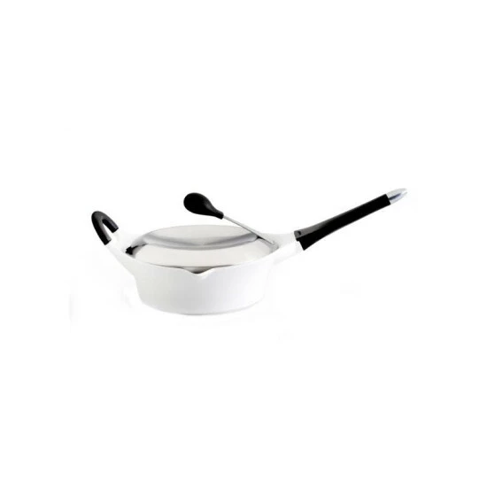 BergHOFF Auriga 10.25" Non-Stick Covered Deep Skillet - White Cookware 3 BergHOFF Auriga 10.25" Non-Stick Covered Deep Skillet - White Cookware