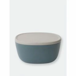 BergHOFF Leo 8.75" Bamboo Covered Bowl 3.2QT, Blue Serveware