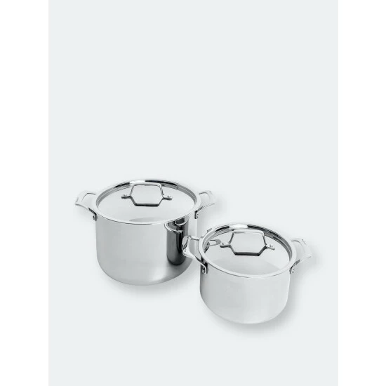 BergHoff Professional Stainless Steel 10/18 Tri-Ply 4Qt Stock Pot with SS Lid, 8" Pots & Pans BergHoff Professional Stainless Steel 10/18 Tri-Ply 4Qt Stock Pot With SS Lid, 8" Pots & Pans -BergHOFF shop unnamed file 27