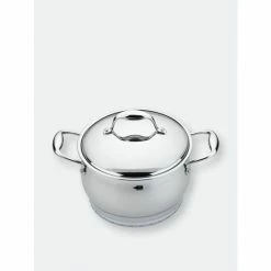 BergHOFF Zeno 6.25" Stainless Steel Covered Casserole 2.1Qt Serveware