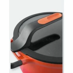 BergHOFF GEM Cast Alum NS 10.25" Cov Two-Handle Sauté Pan, Caribbean Red Pots & Pans -BergHOFF shop unnamed file 2721