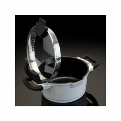 BergHOFF Virgo 8" Non-Stick Covered Casserole 2.9Qt - White Cookware -BergHOFF shop unnamed file 2751