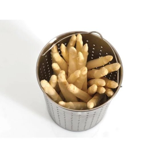 BergHOFF Neo 6.25" Stainless Steel Covered Asparagus Pot 5.1qt- Black Pots & Pans 5 BergHOFF Neo 6.25" Stainless Steel Covered Asparagus Pot 5.1qt- Black Pots & Pans - Image 3