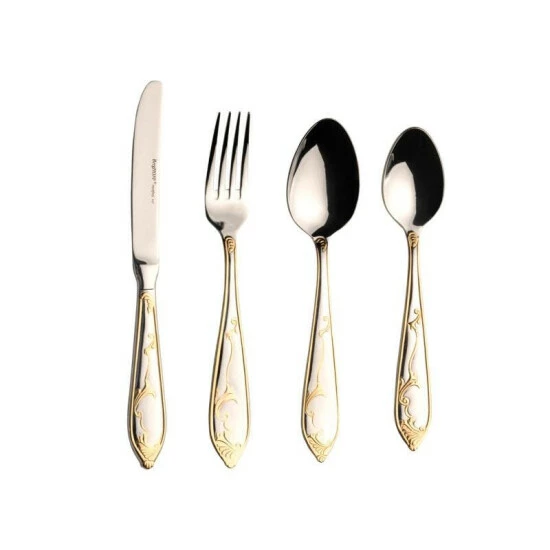 BergHOFF Isabella 24Pc Stainless Steel Flatware Set Dinnerware & Flatware 3 BergHOFF Isabella 24Pc Stainless Steel Flatware Set Dinnerware & Flatware