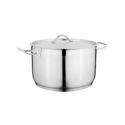 BergHOFF 11" Stainless Steel Covered Casserole 11.6Qt Cookware
