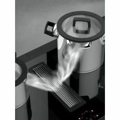 BergHOFF GEM 6Pc Downdraft 18/10 Stainless Steel Cookware Set, Black Handles Pots & Pans Grey -BergHOFF shop unnamed file 293