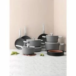 BergHOFF Leo 10.25" Non-Stick Covered Sauté Pan, 3.1 QT, Grey Pots & Pans -BergHOFF shop unnamed file 362