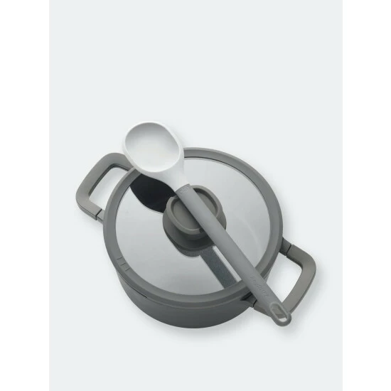 BergHOFF Stone 10" Non-stick Covered Stockpot, 4.6 Qt Pots & Pans 5 BergHOFF Stone 10" Non-stick Covered Stockpot, 4.6 Qt Pots & Pans - Image 3