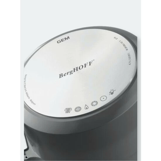 BergHOFF GEM 11" Stay-Cool Covered Sauté Pan, Grey Pots & Pans 5 BergHOFF GEM 11" Stay-Cool Covered Sauté Pan, Grey Pots & Pans - Image 3