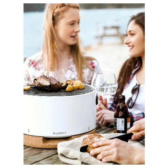 BergHOFF Tabletop BBQ - White Cookware 5 BergHOFF Tabletop BBQ - White Cookware - Image 3