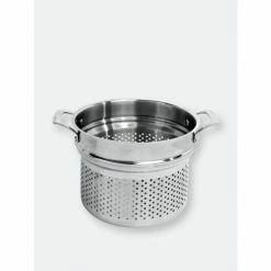 BergHOFF Professional Stainless Steel 10/18 Tri-Ply Pasta Steamer Strainer Insert , 9.5" Bakeware