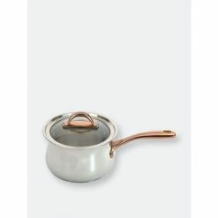 BergHOFF Ouro Gold 18/10 SS 6.25" Saucepan With Glass Lid Pots & Pans