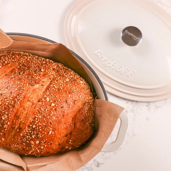 BergHOFF Neo 8Qt Cast Iron Oval Covered Dutch Oven - Meringue Pots & Pans 9 BergHOFF Neo 8Qt Cast Iron Oval Covered Dutch Oven - Meringue Pots & Pans - Image 7