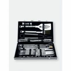 BergHOFF Cubo 33Pc Stainless Steel BBQ Set With Case Tools & Accessories
