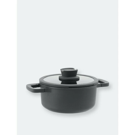 BergHOFF Stone 8" Non-stick Covered Stockpot, 2.9 Qt Pots & Pans 3 BergHOFF Stone 8" Non-stick Covered Stockpot, 2.9 Qt Pots & Pans