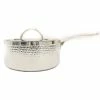BergHOFF Vintage Tri-Ply Stainless Steel 8" Covered Saucepan, Hammered, 3 Qt Pots & Pans -BergHOFF shop unnamed file 63