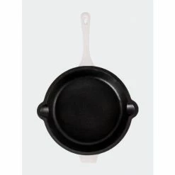 BergHOFF Neo Cast Iron 3Pc Cookware Set, 3Qt Covered Dutch Oven & 10" Fry Pan - White -BergHOFF shop unnamed file 710