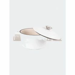 BergHOFF Neo Cast Iron 3Pc Cookware Set, 3Qt Covered Dutch Oven & 10" Fry Pan - White -BergHOFF shop unnamed file 712