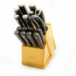 BergHOFF Smart Knife 20 Pieces Forged Cutlery Set/ Swivel Base, Cut Brd & Herb Cutter/Block Cookware -BergHOFF shop unnamed file 744