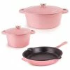 BergHOFF Neo 5Pc Cast Iron Cookware Set, Pink Pots & Pans 1 BergHOFF Neo 5Pc Cast Iron Cookware Set, Pink Pots & Pans -BergHOFF shop unnamed file 759